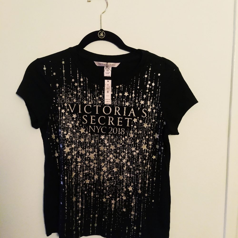 NWT Victoria's secret sparkling shirt